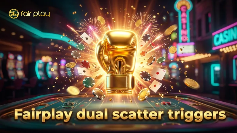 Dual-scatter triggers activate Boxing King feature rounds.