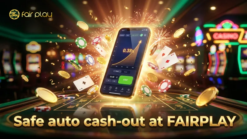 FAIRPLAY supports safe auto cash-out features