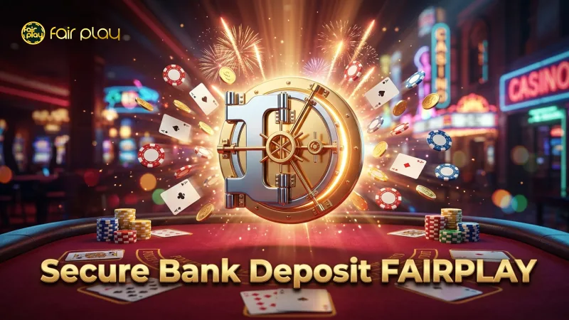 Bank transfers require proper details for smooth FAIRPLAY deposits.