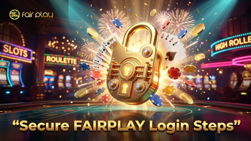 Step-by-step FAIRPLAY Login ensures secure profile access