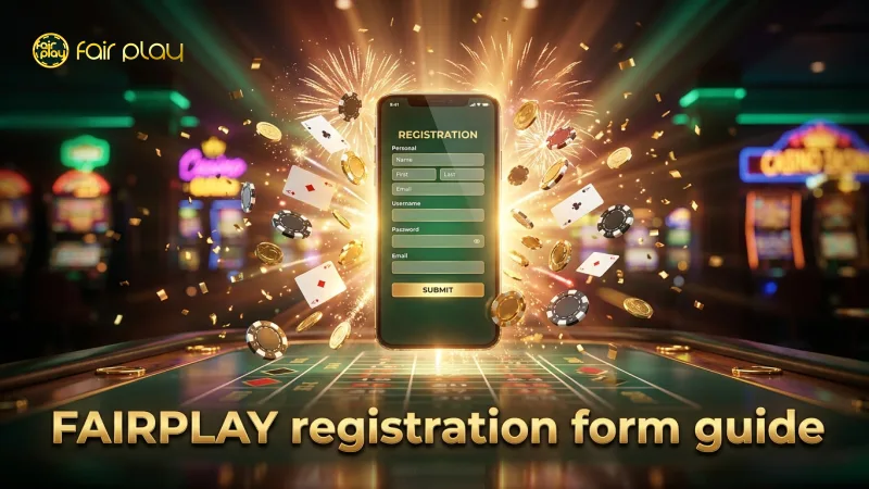 The registration form on fairplay88.app for new accounts.
