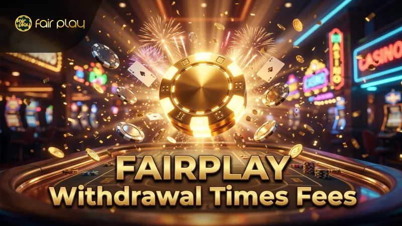 Clear overview of FAIRPLAY withdrawal timelines and fees