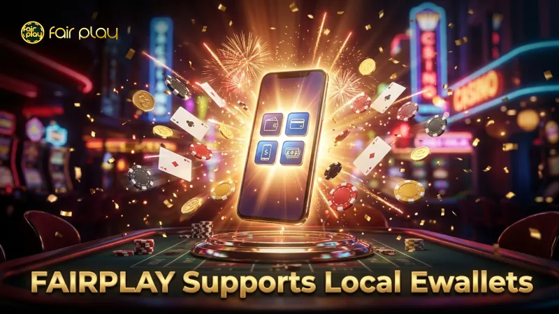 Use GCash and Maya for prompt FAIRPLAY cash-in and cash-out