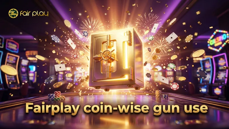 High-powered guns balanced with coin management strategies