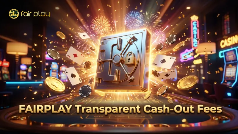 Clear fee breakdowns keep your FAIRPLAY cash-out safe and sound