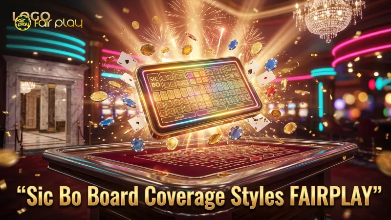 Sic Bo board coverage styles mapped for strategy use