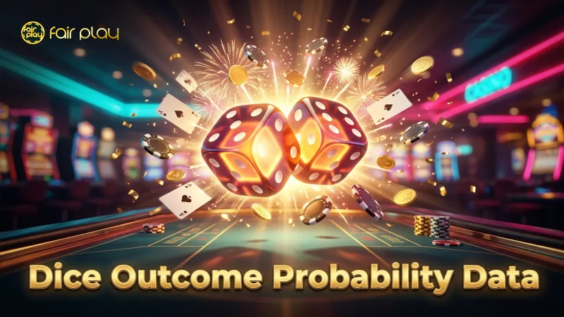 Probability data compares dice outcomes effectively