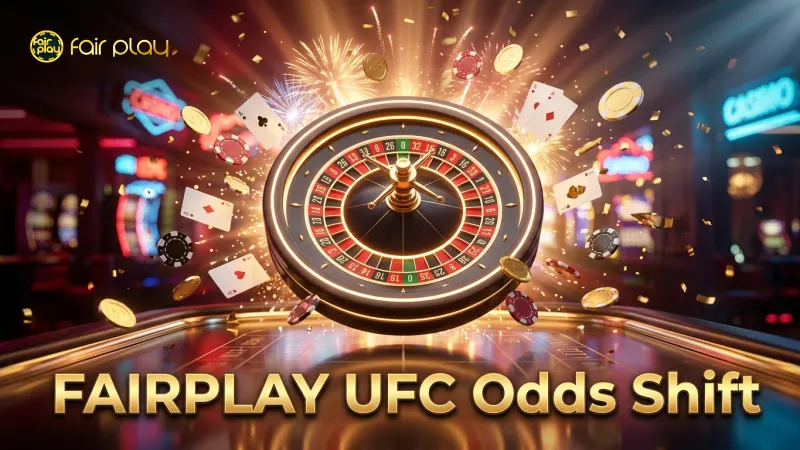 FAIRPLAY displays UFC fight odds changing before fight night.