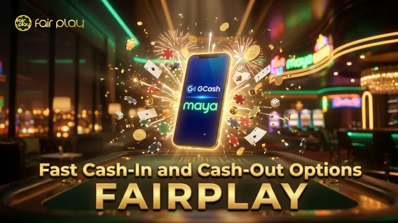 GCash and Maya e-wallet logos representing fast cash-in/out options