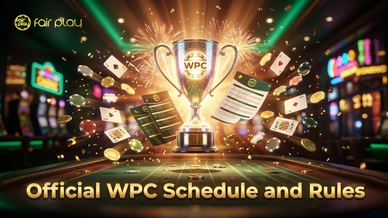 WPC event schedule showing official match timings and rules